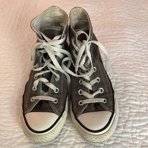Grey Converse High Tops